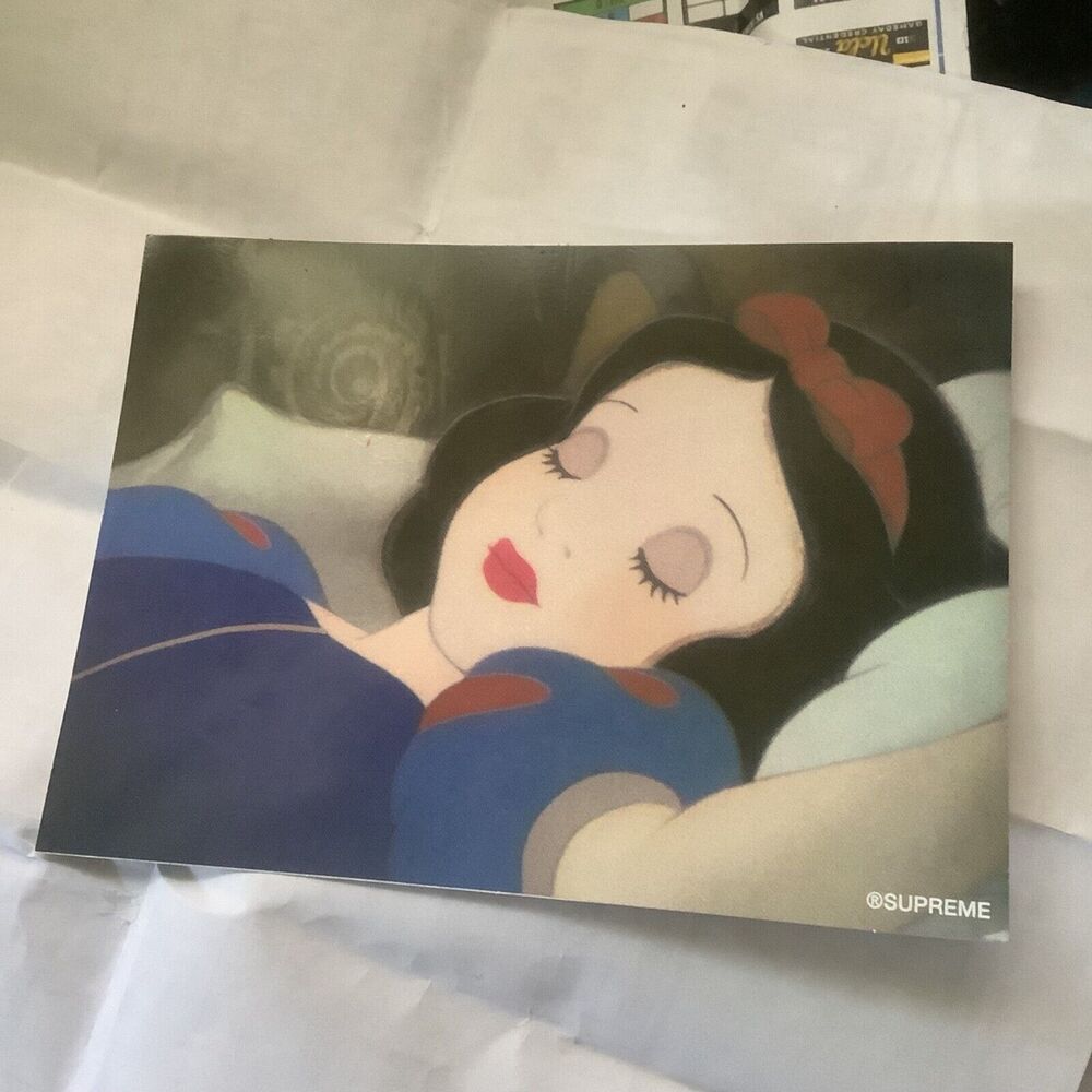 Supreme Disney Snow White Sticker FW24